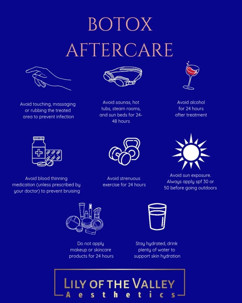 Anti-wrinkle Injections Aftercare